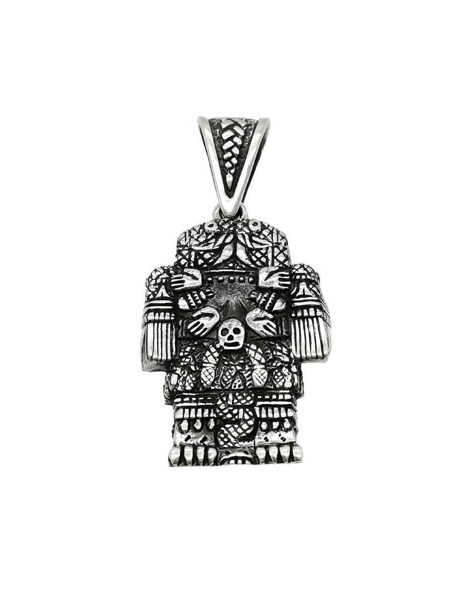 Dije rectangular méxico de plata P 925