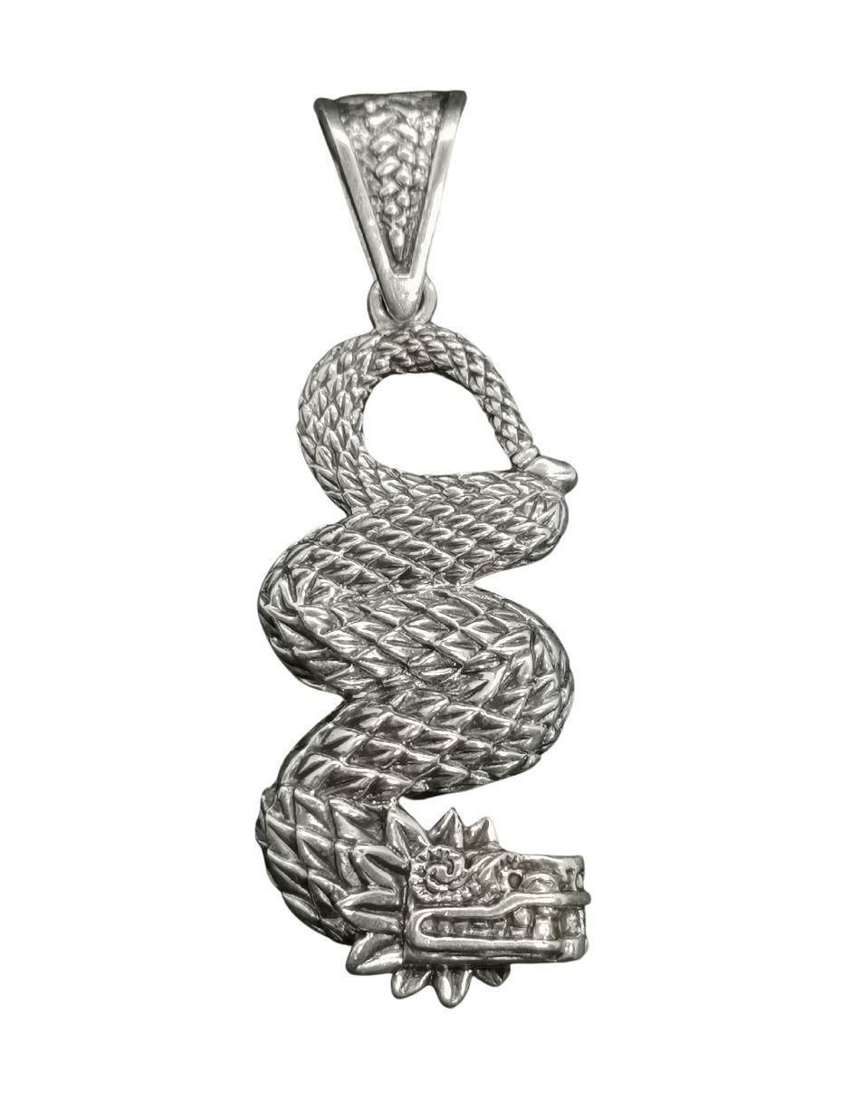 Dije de serpiente méxico de plata P 925