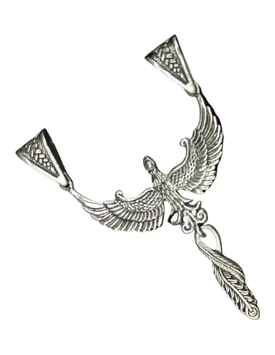 Dije de aves fantasía de plata P 925 Dije de aves fantasía de plata P 925