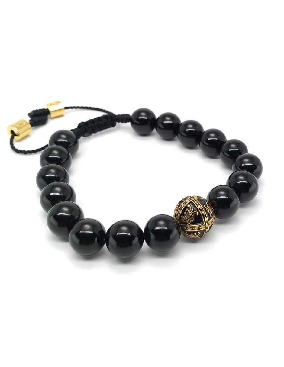 Pulsera de plata Baalam con acabado baño de oro
