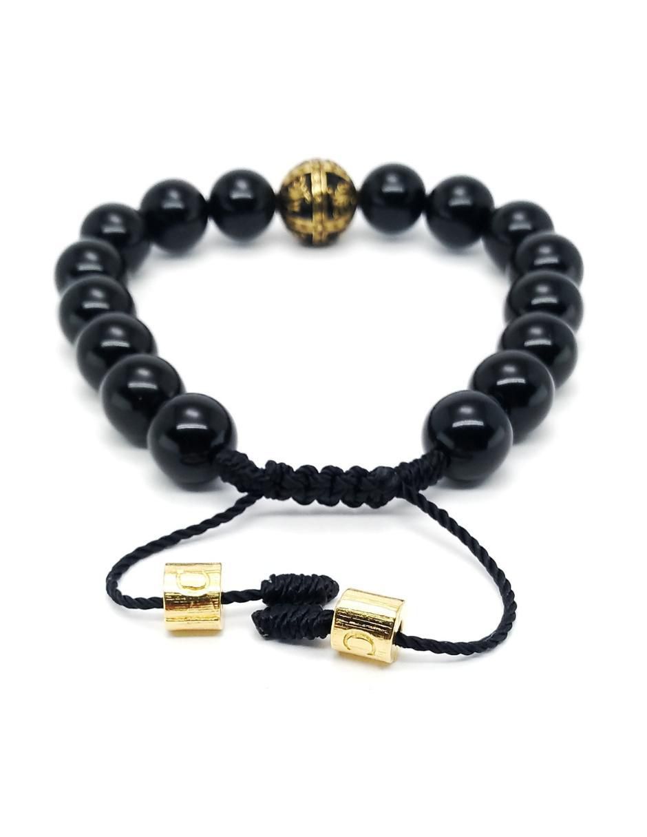 Pulsera de plata Baalam con acabado baño de oro