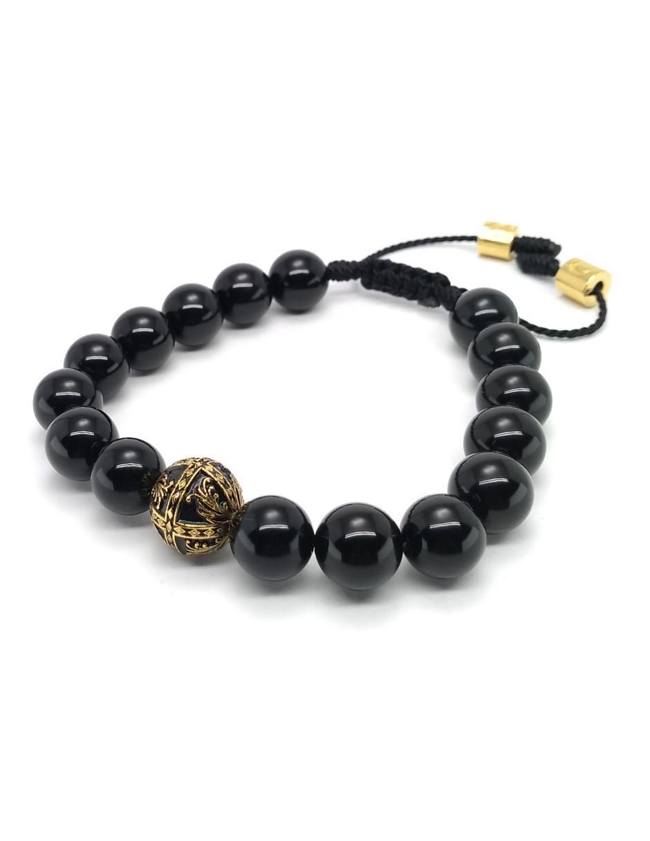 Pulsera de plata Baalam con acabado baño de oro