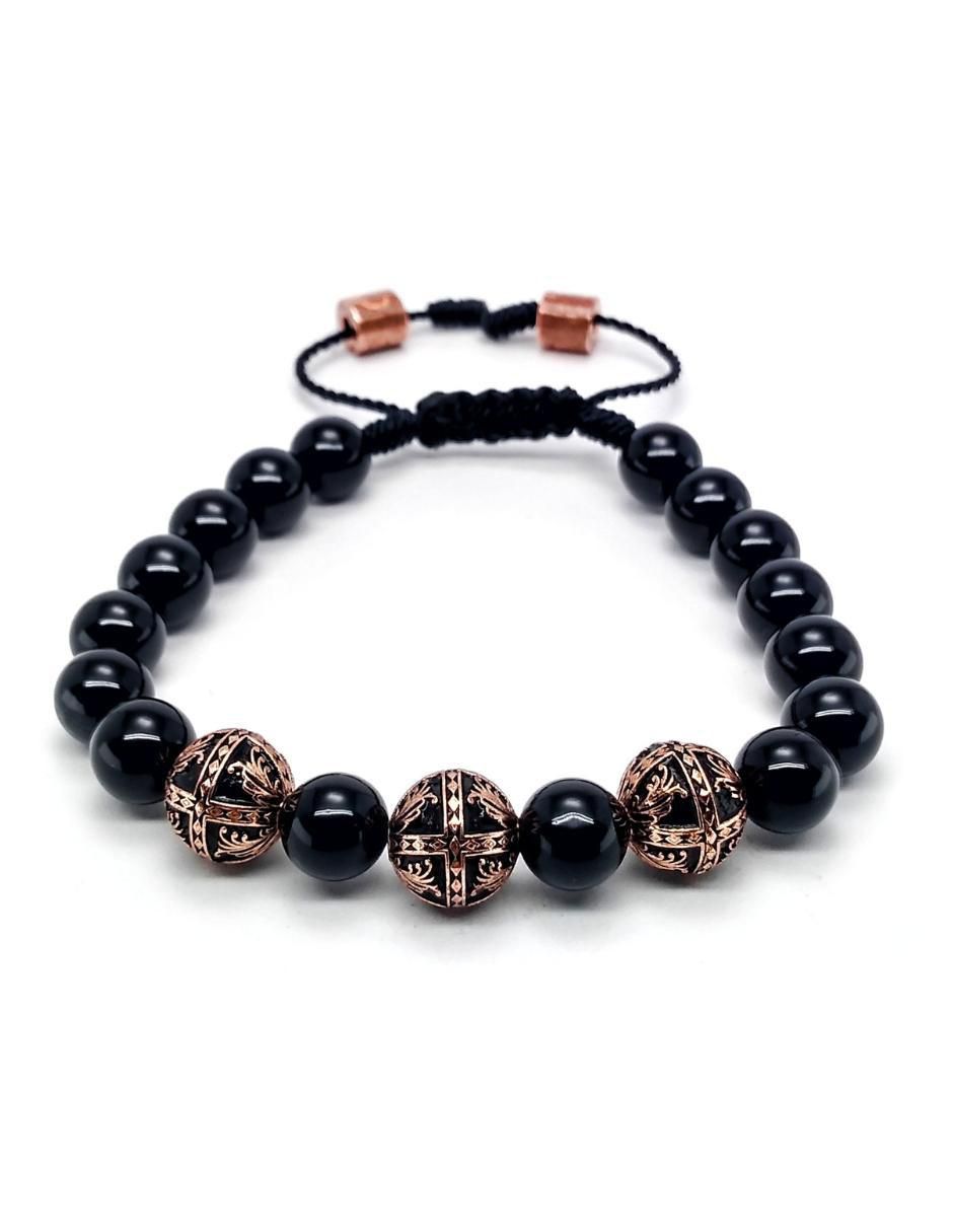 Pulsera de plata Baalam con acabado baño de oro Pulsera de plata Baalam con acabado baño de oro