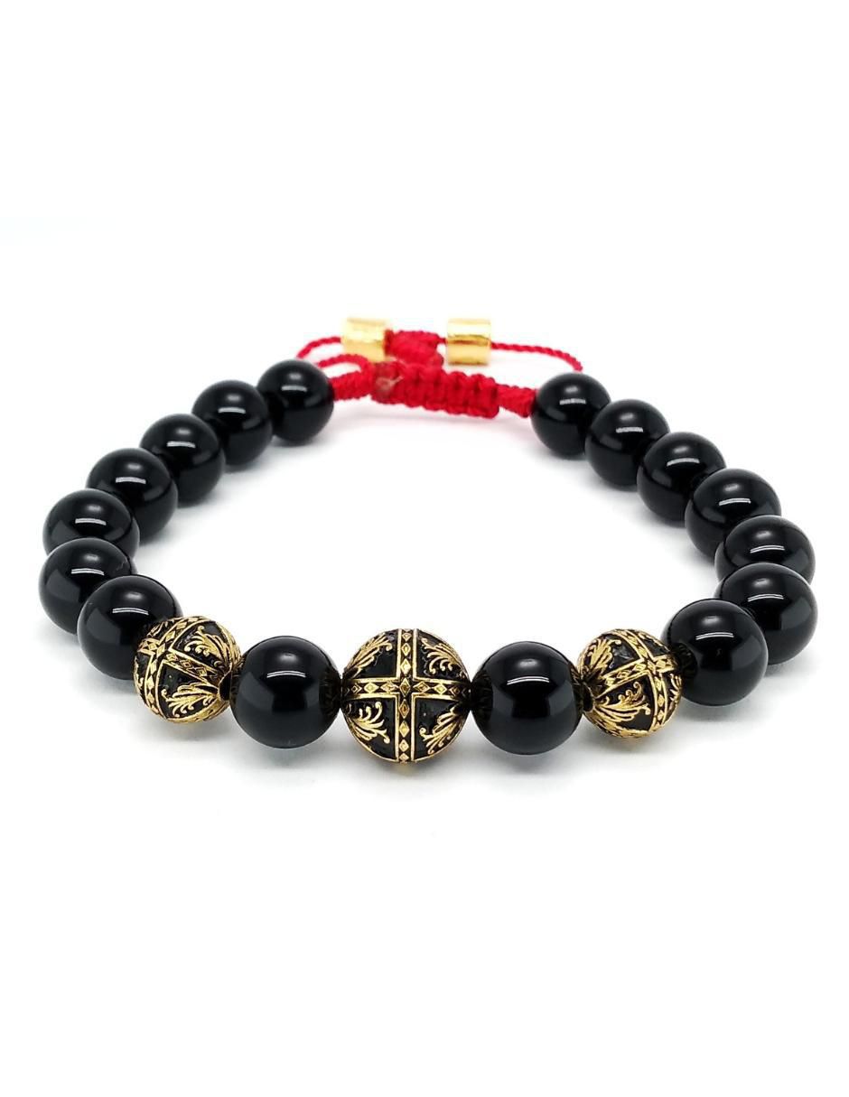 Pulsera de plata Baalam con acabado baño de oro