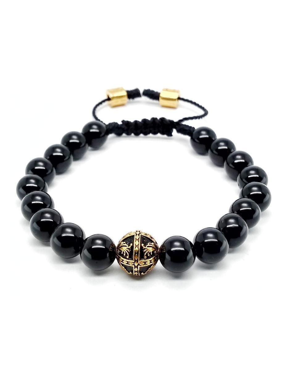 Pulsera de plata Baalam con acabado baño de oro