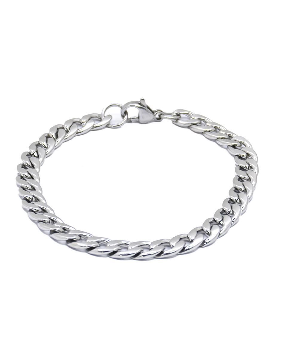 Pulsera Estilo Cubana con acabado brillante Pulsera Estilo Cubana con acabado brillante
