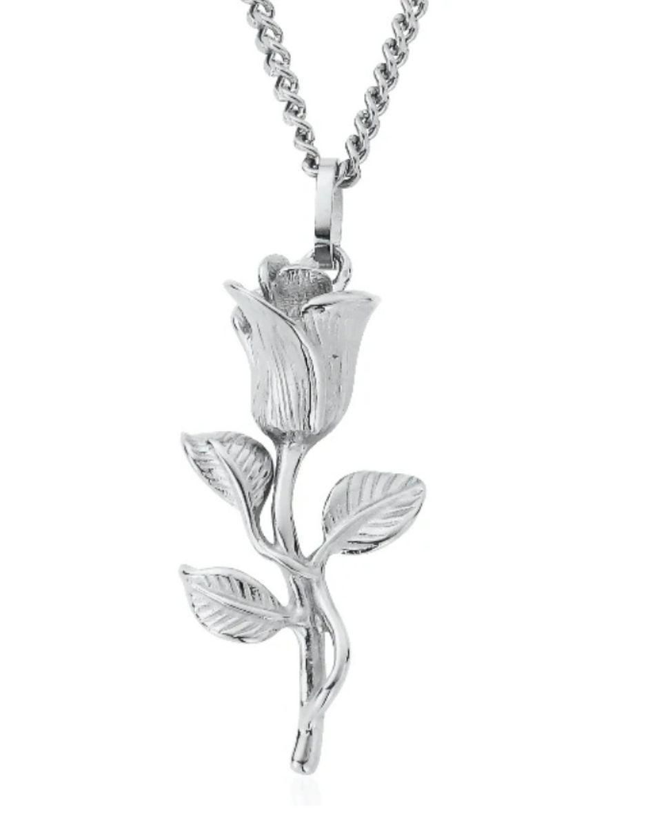Collar de flor Rosa 2