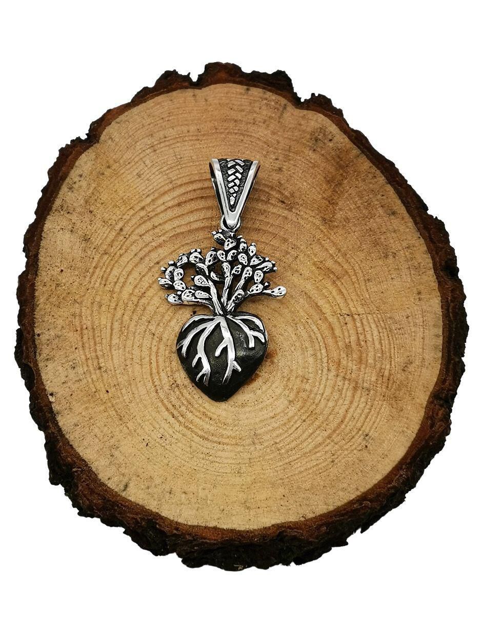 Dije de corazón de plata P 925 3