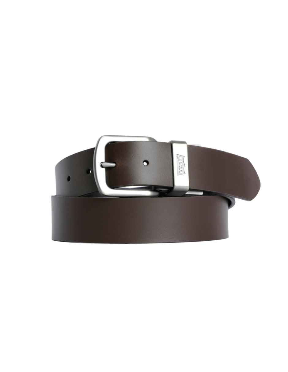 Cinturón de piel para hombre