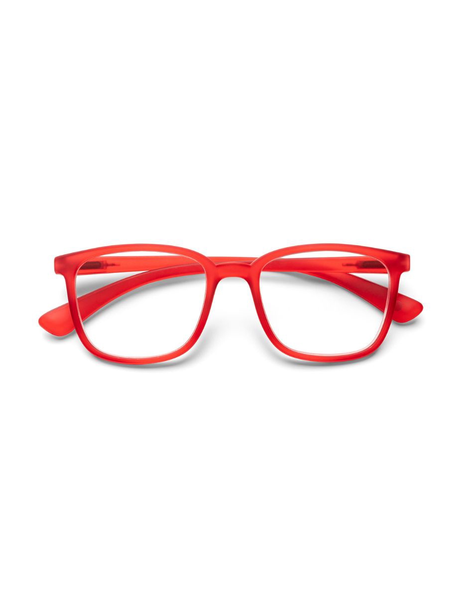 LENTES DE LECTURA B+D TR9, +2.50, ROJO