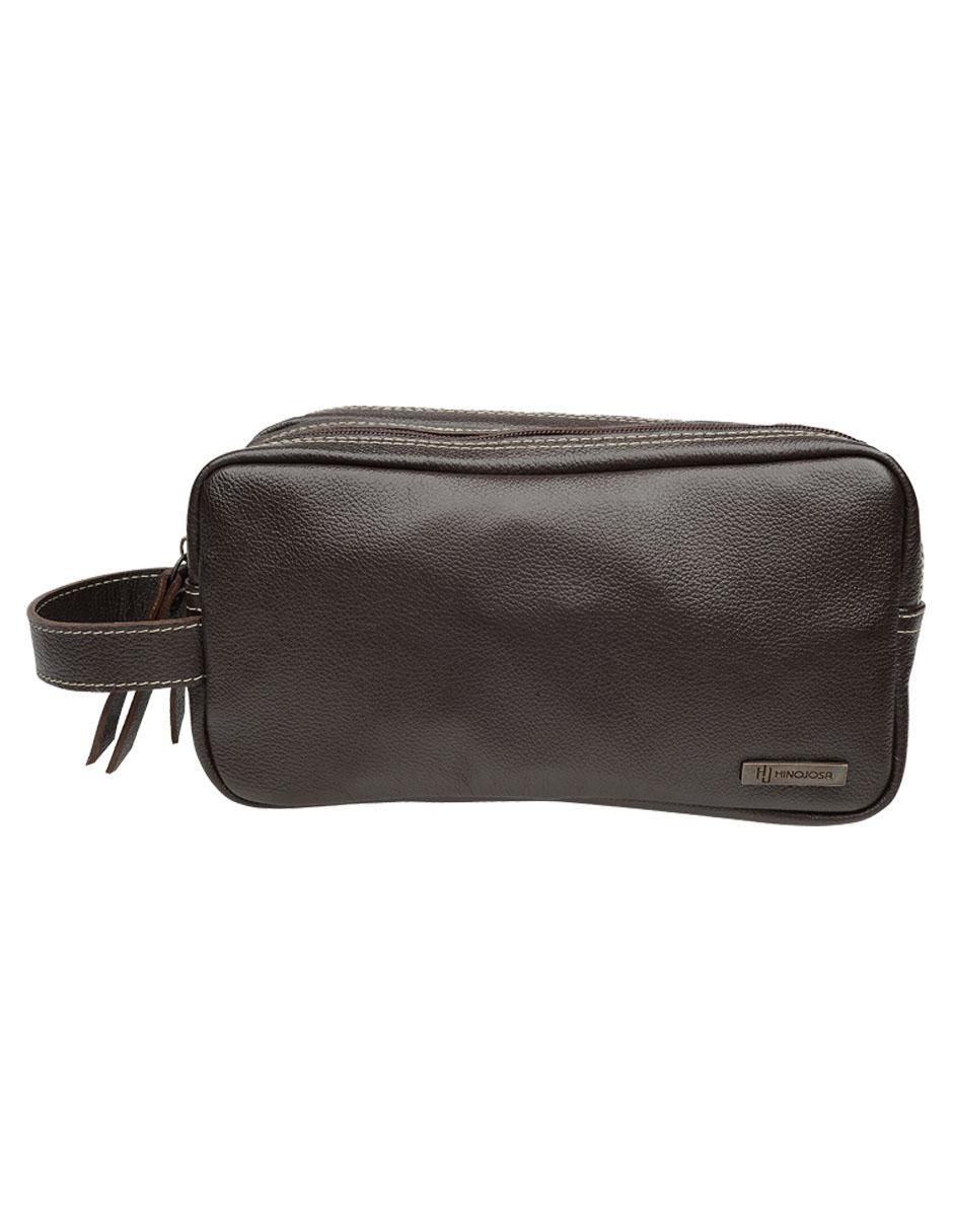 Neceser de viaje de cuero unisex
