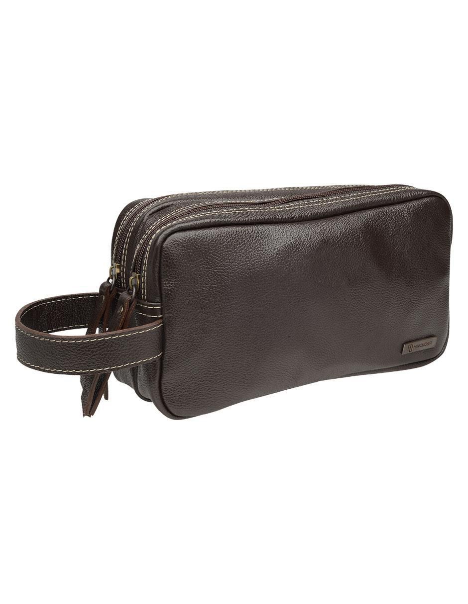 Neceser de viaje de cuero unisex 4