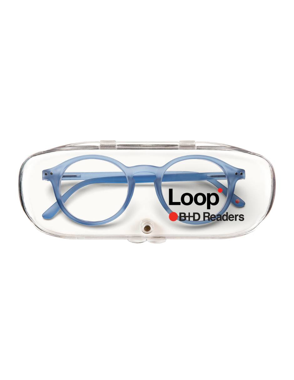 LENTES DE LECTURA, +2.00, AZUL CELESTE