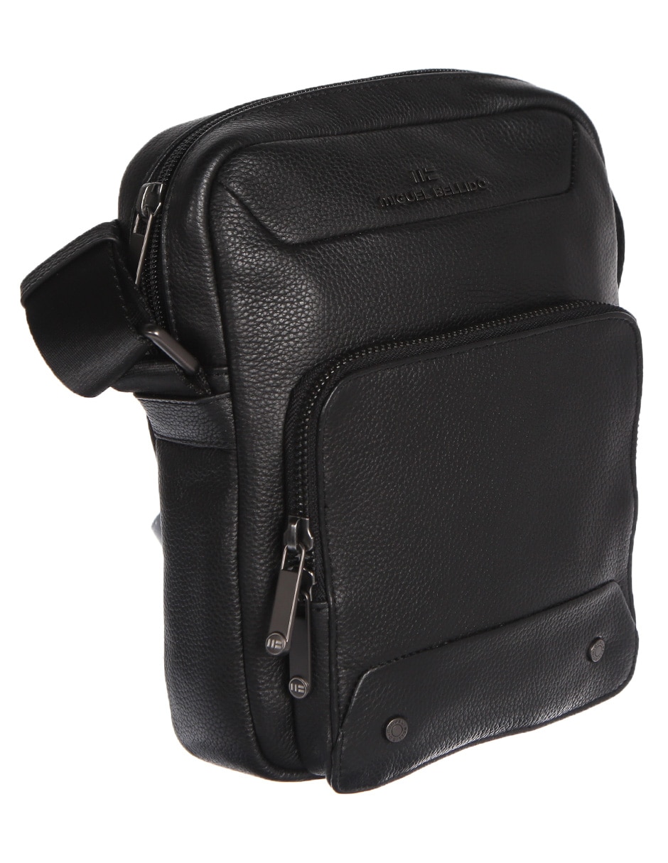Bolsa messenger de piel para hombre 2