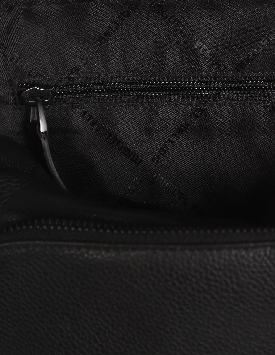 Bolsa messenger de piel para hombre 4