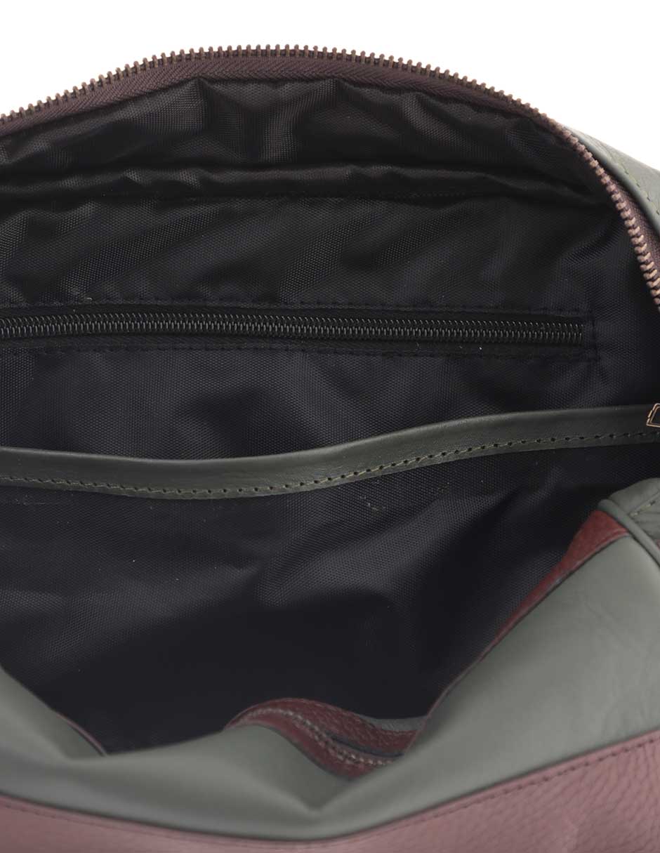 Neceser multiusos de piel para hombre 4