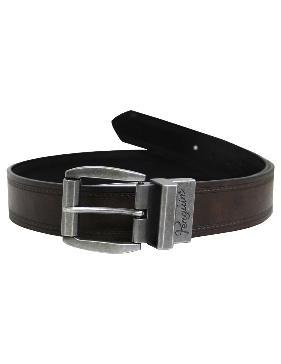 Cinturón de piel para hombre