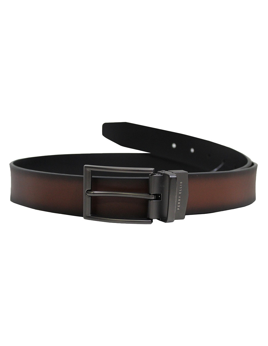 Cinturón de piel para hombre