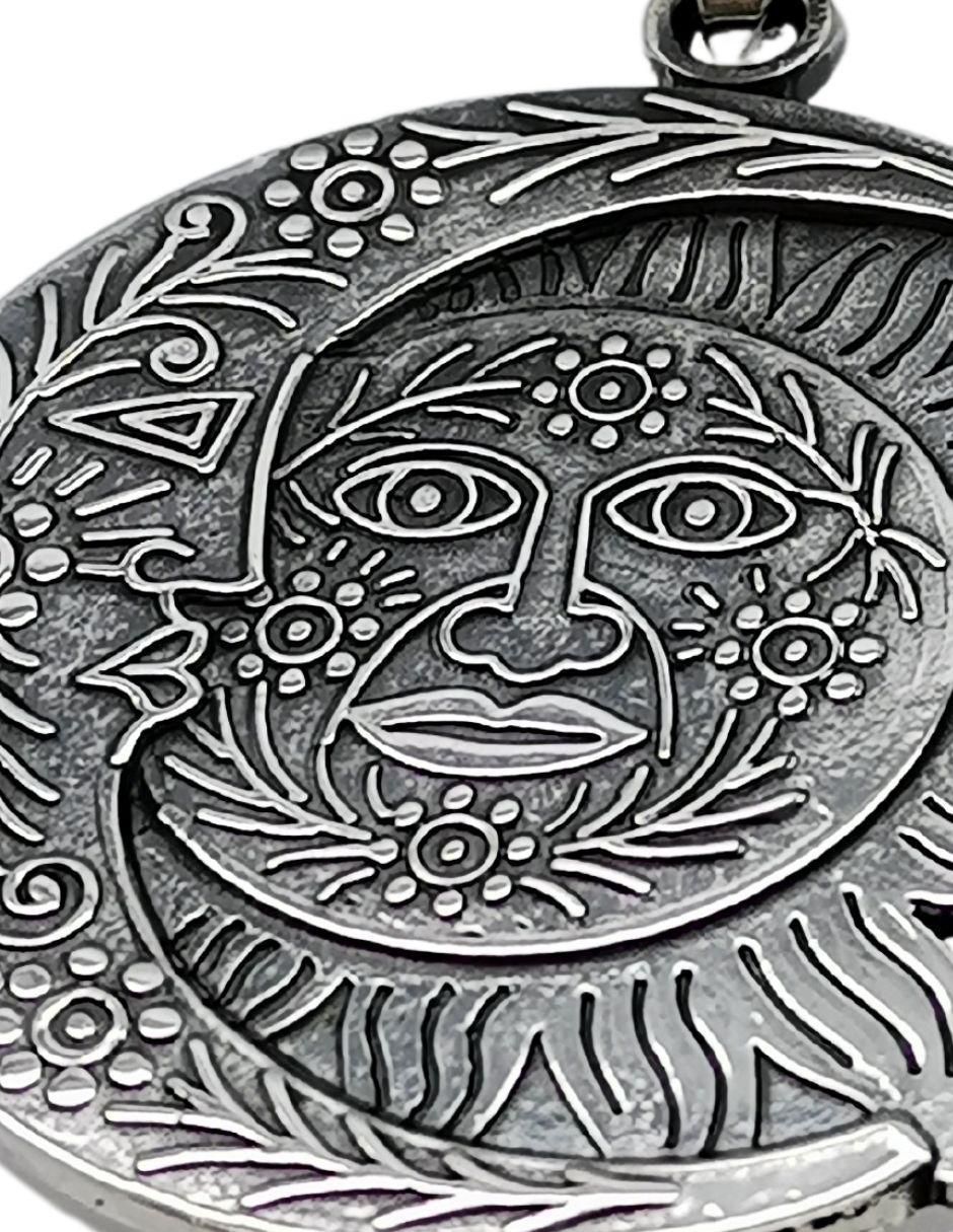 Dije redondo misticismo universal de plata P 925 3