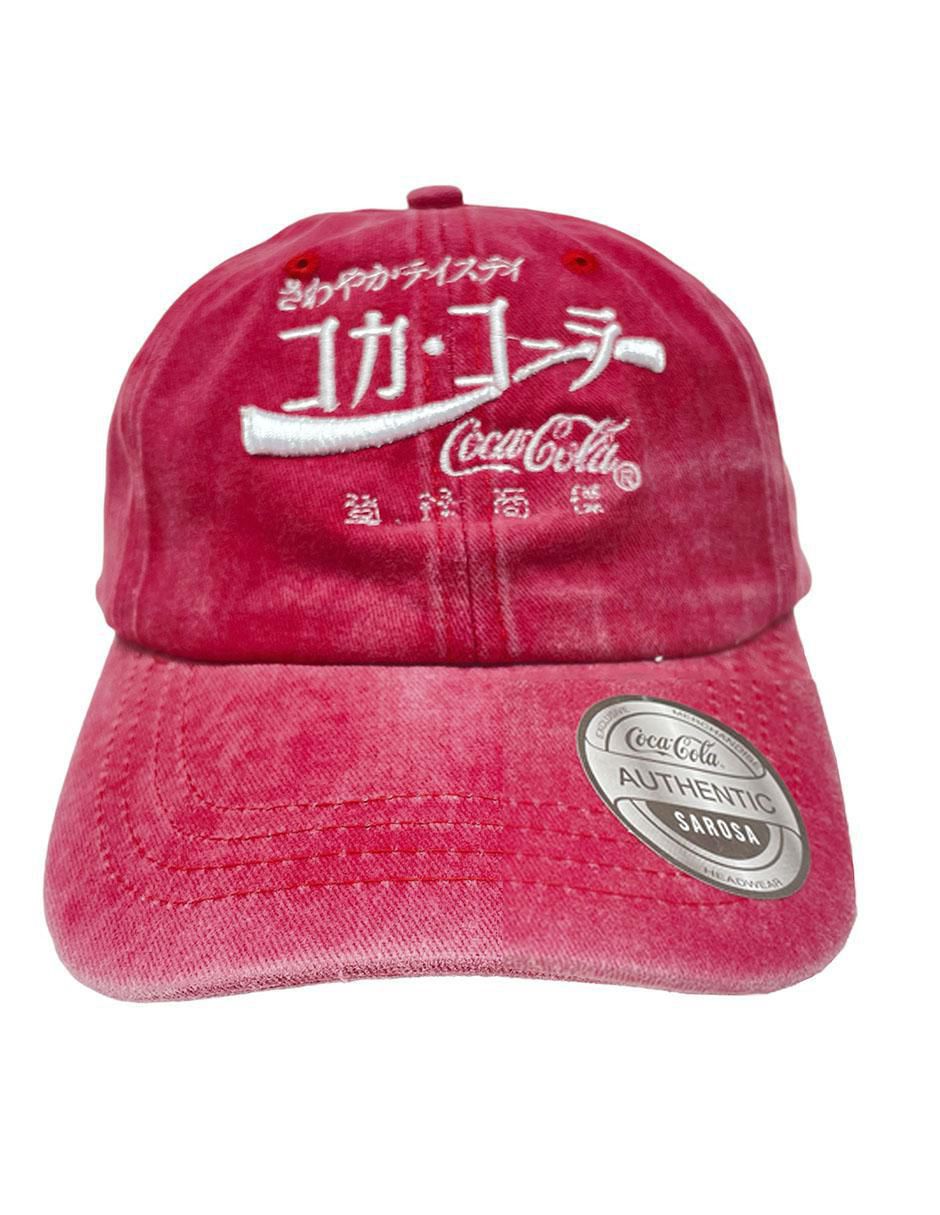 Gorra con visera curva sarosa coca-cola coca-cola sin equipo "para" (si aplica) unisex