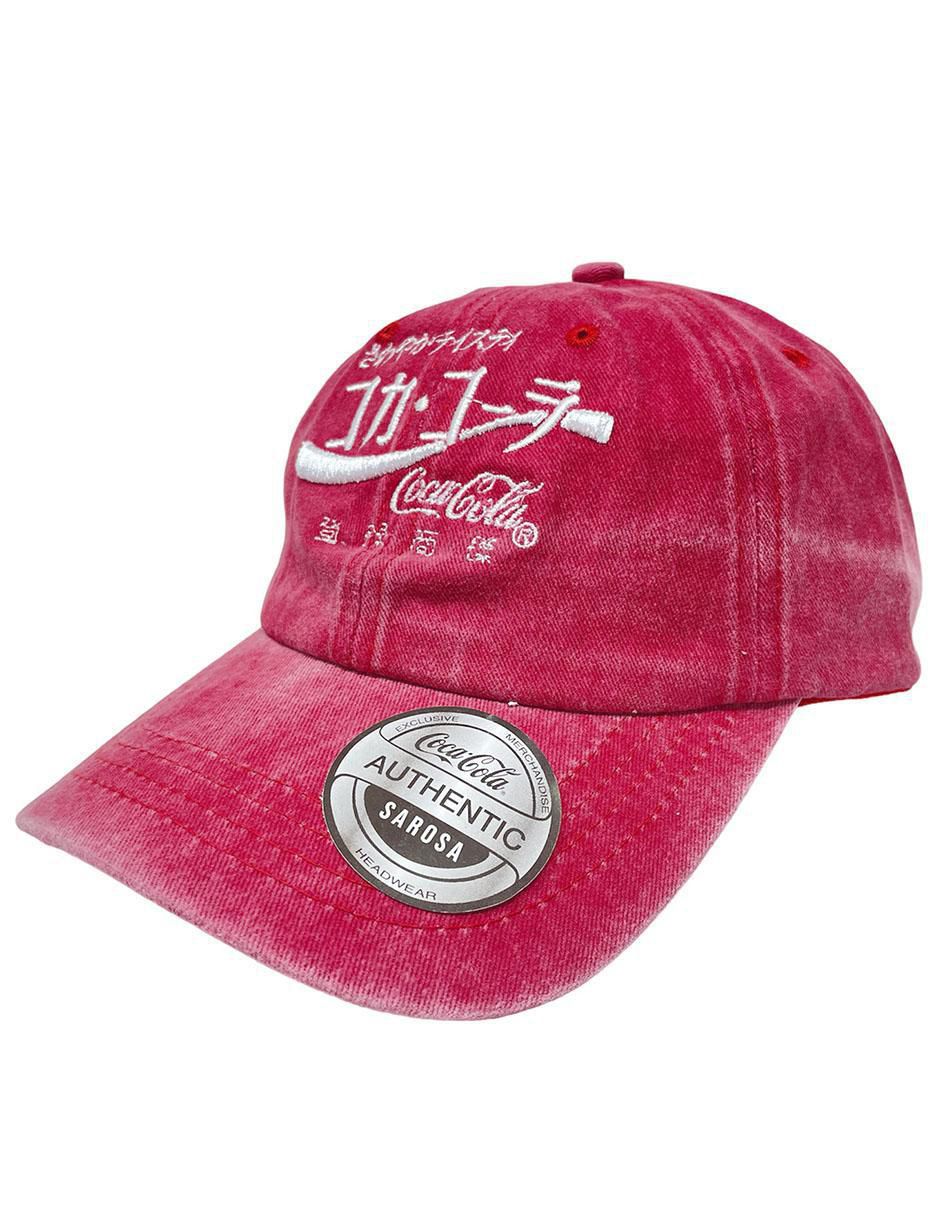 Gorra con visera curva sarosa coca-cola coca-cola sin equipo "para" (si aplica) unisex
