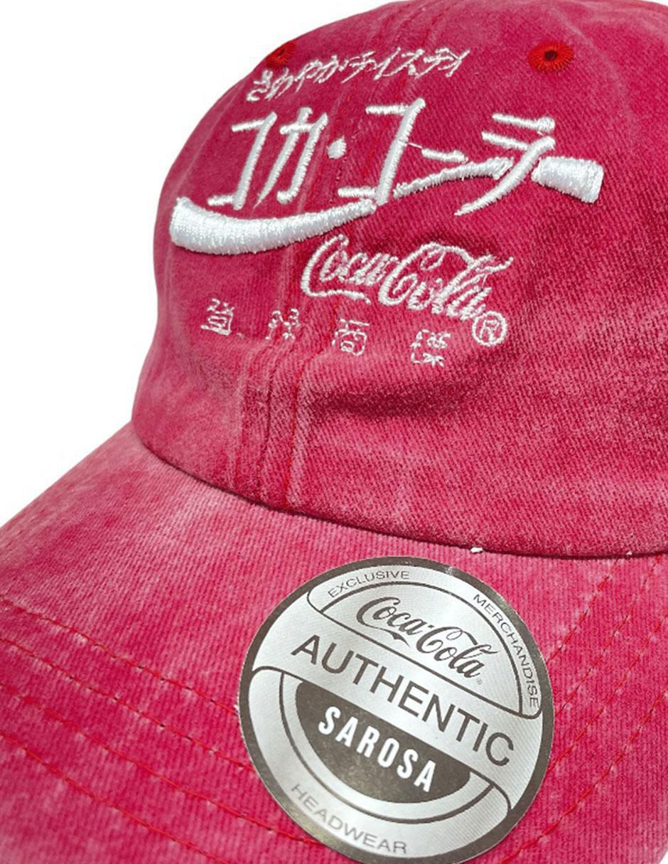 Gorra con visera curva sarosa coca-cola coca-cola sin equipo "para" (si aplica) unisex
