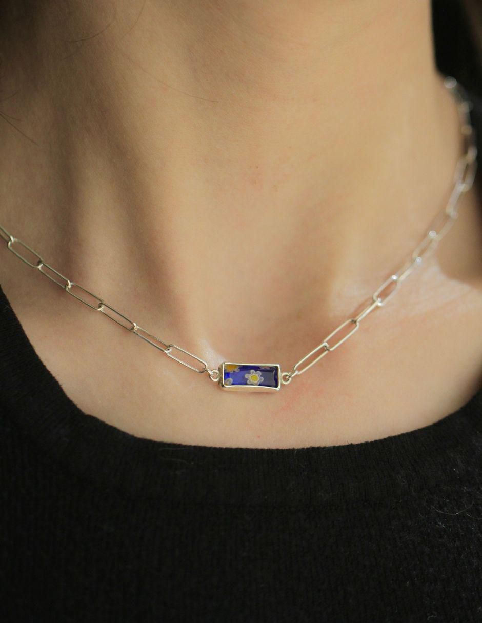 Collar de plata P 925 4