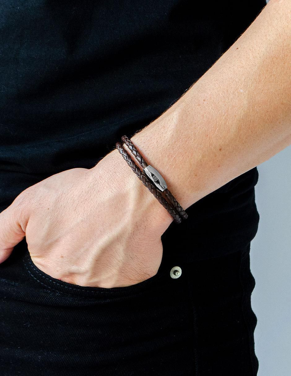 Pulsera de piel Numana