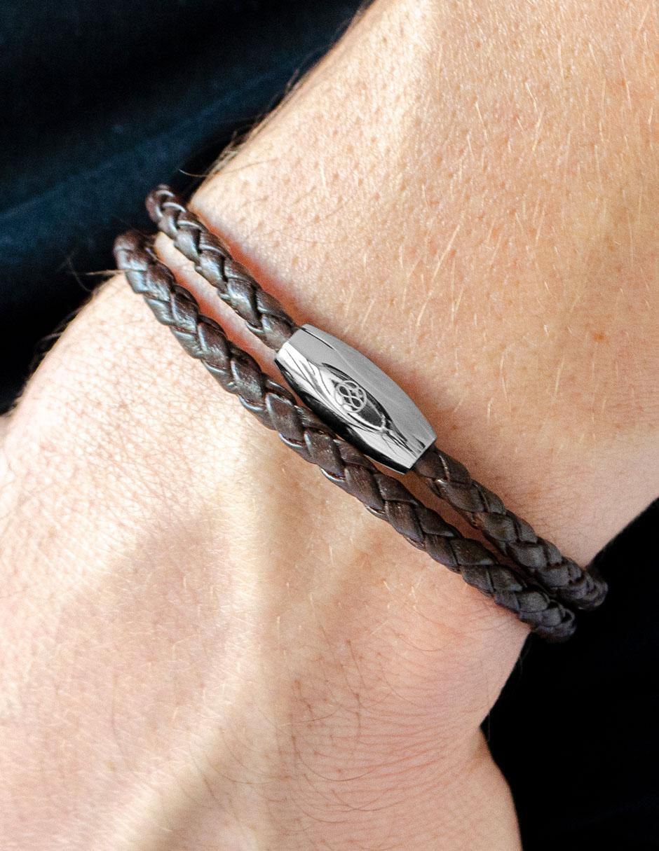 Pulsera de piel Numana