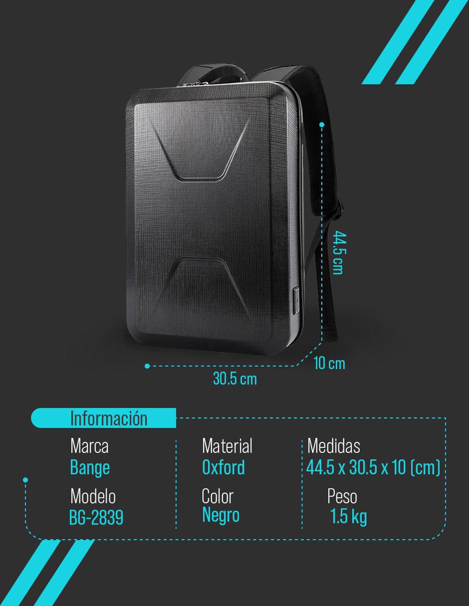 Mochila con portalaptop impermeable para hombre 4