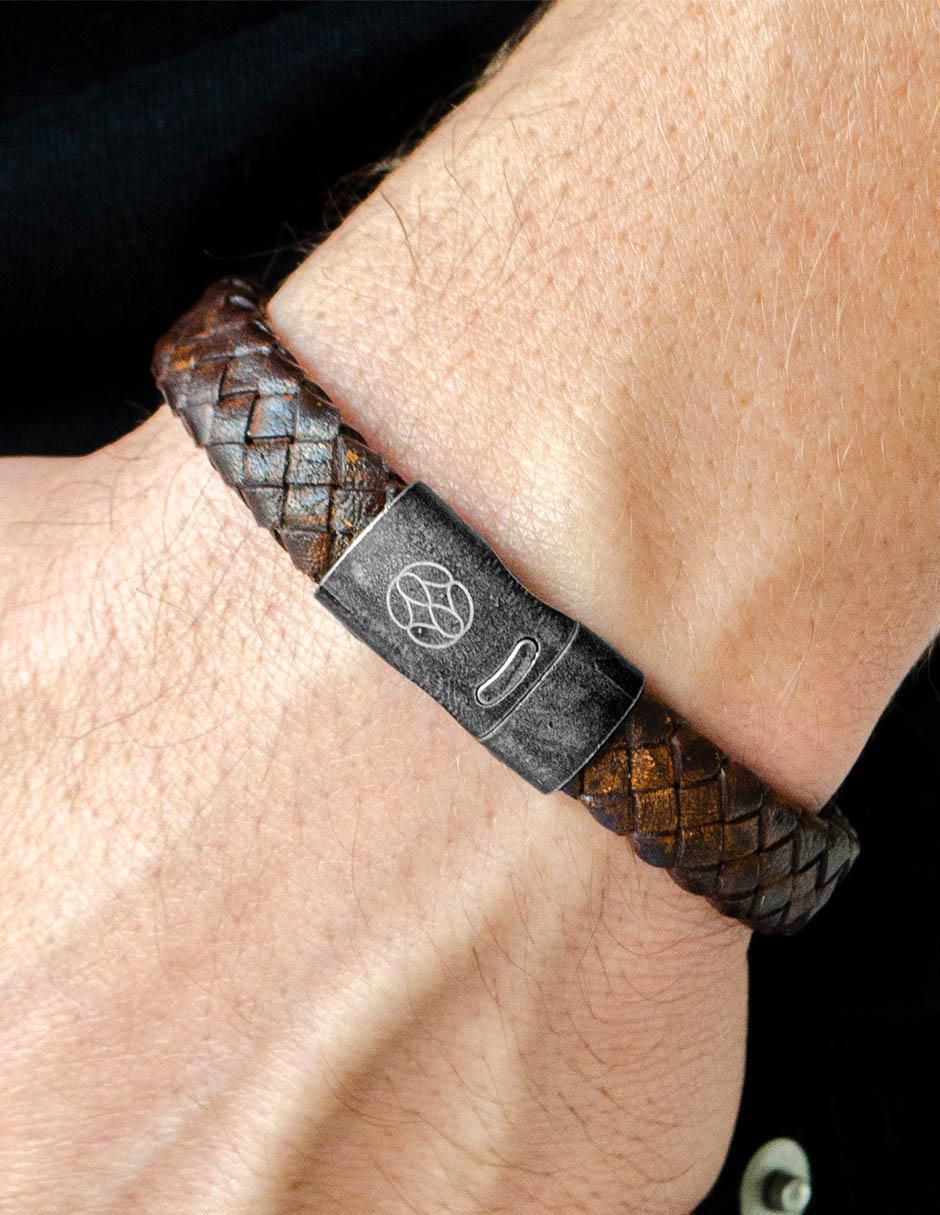 Pulsera de piel Brenva 4