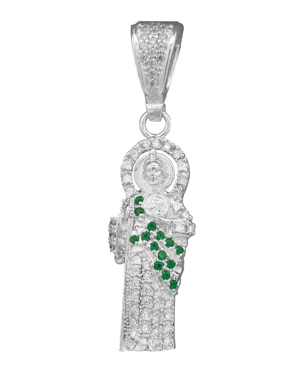 Dije de figura san judas tadeo de plata P 925 1