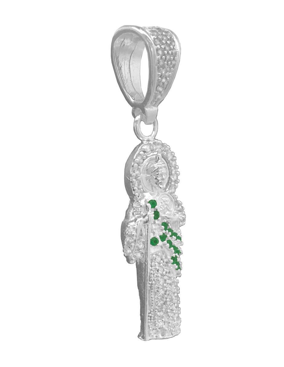 Dije de figura san judas tadeo de plata P 925