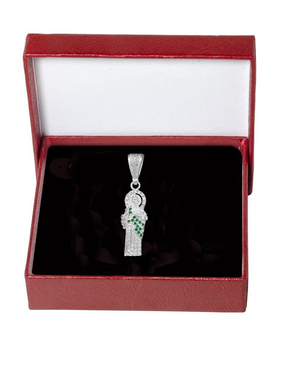 Dije de figura san judas tadeo de plata P 925 6