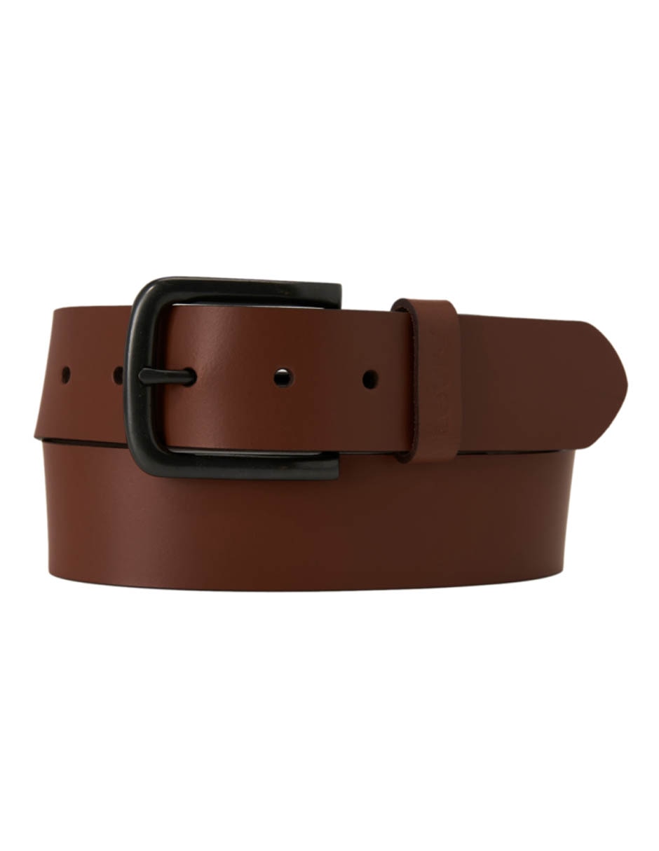 Cinturón de piel para hombre