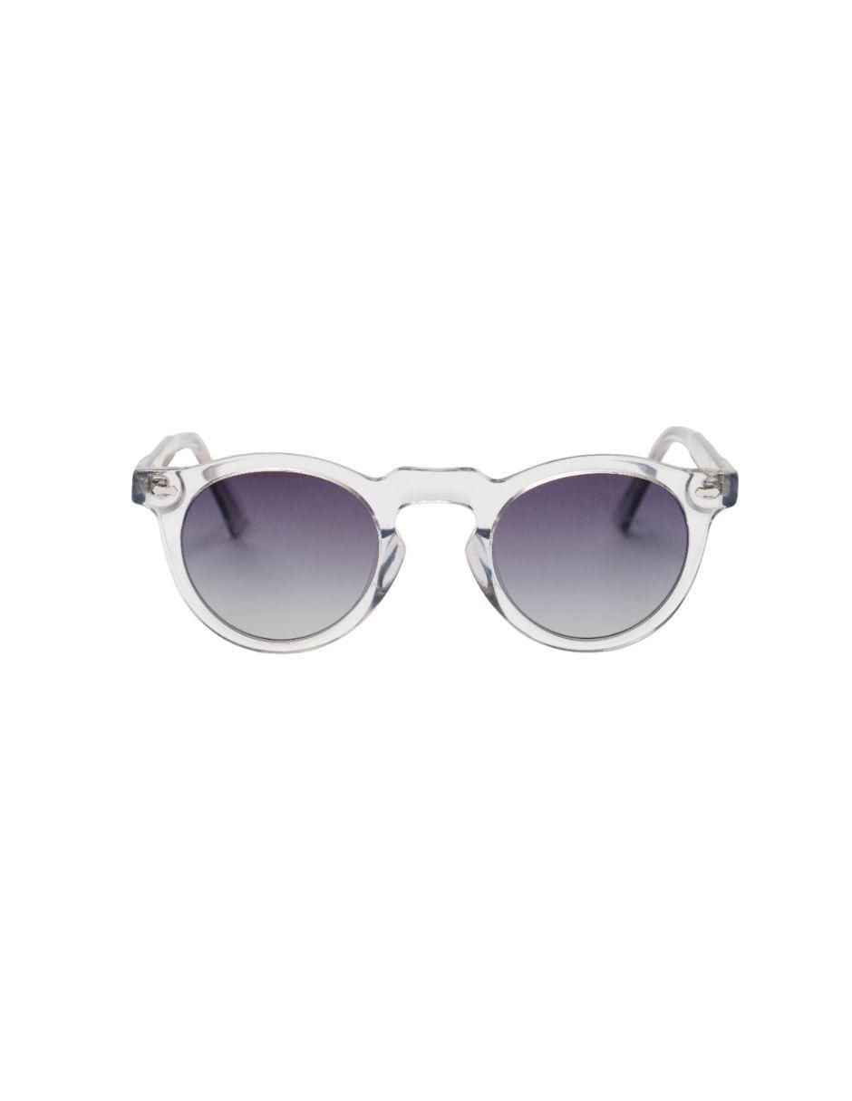 Lentes de sol Transparent Glam Lilac para hombre