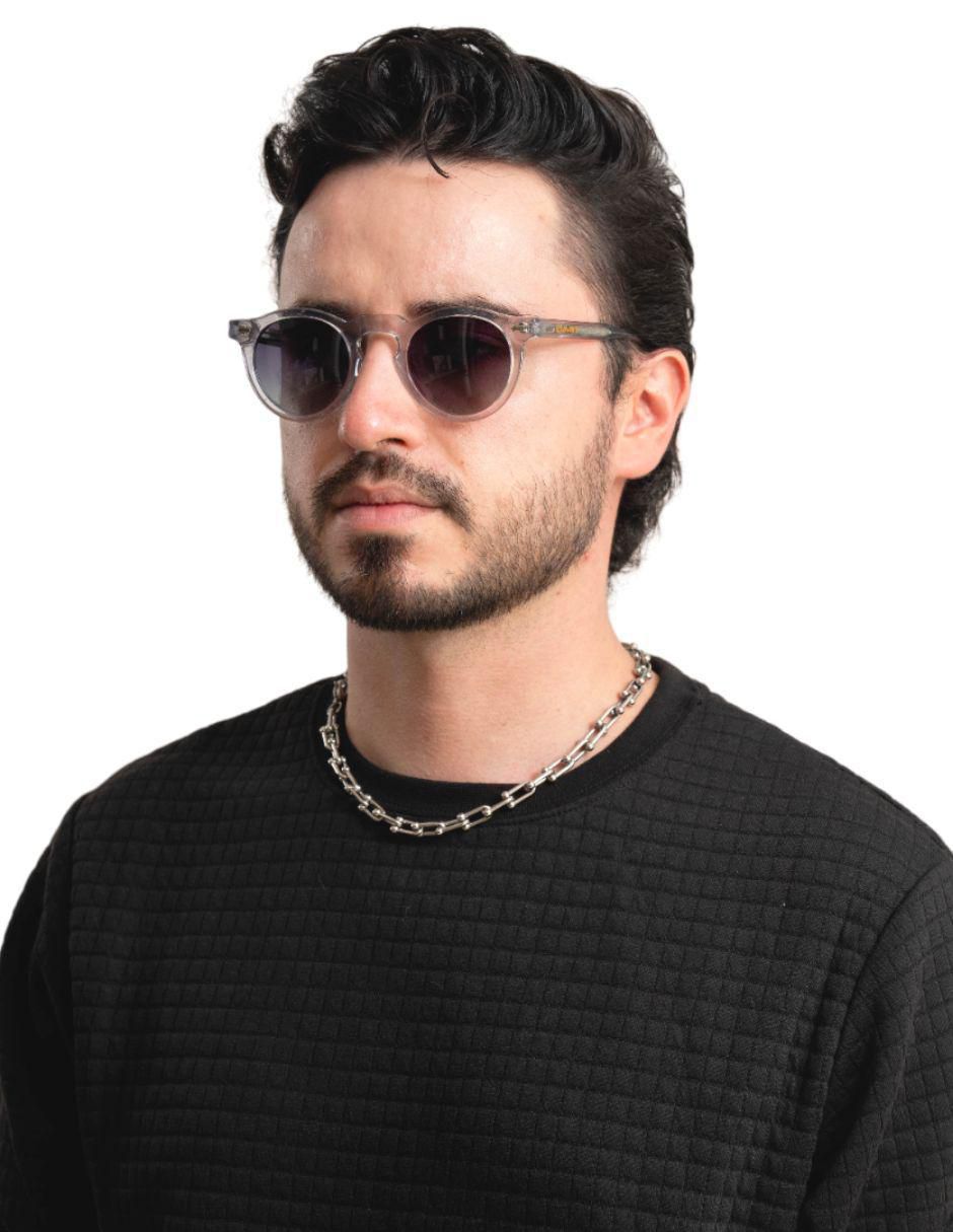 Lentes de sol Transparent Glam Lilac para hombre 5