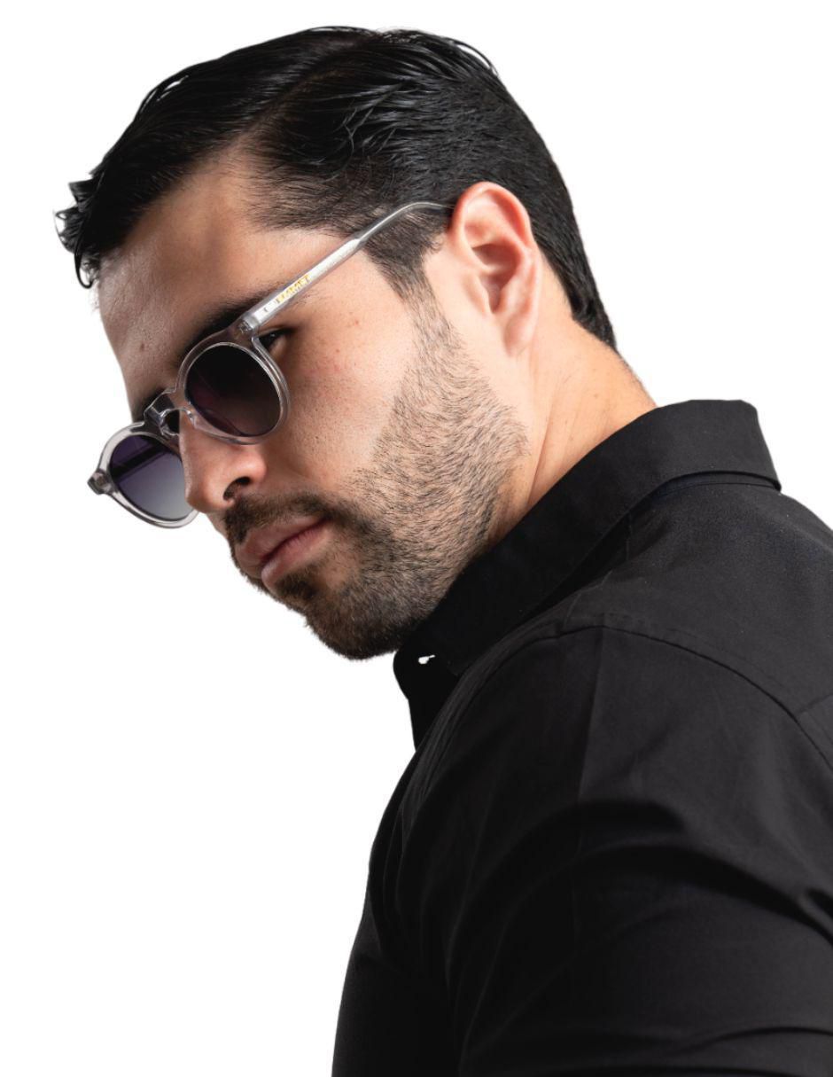 Lentes de sol Transparent Glam Lilac para hombre 8