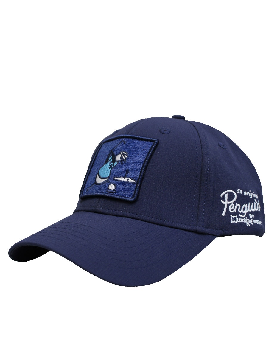 Gorra con visera curva hebilla para hombre
