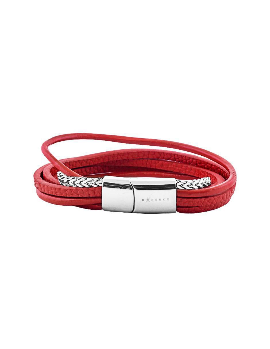 Pulsera kpenko "de" piel sin kilataje wrist medieval "con acabado" brillante