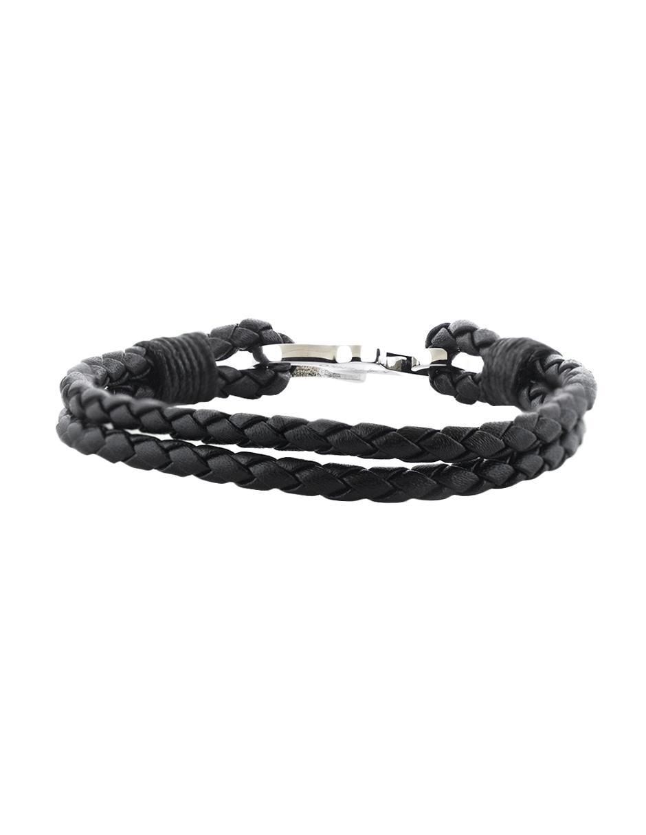 Pulsera kpenko "de" piel sin kilataje star hook "con acabado" brillante