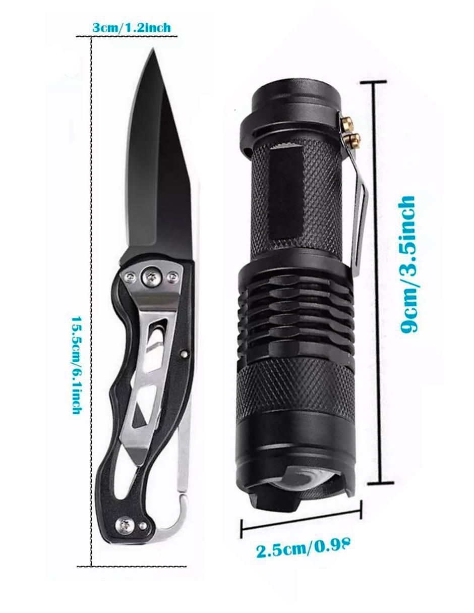 Set llavero defensa personal 5