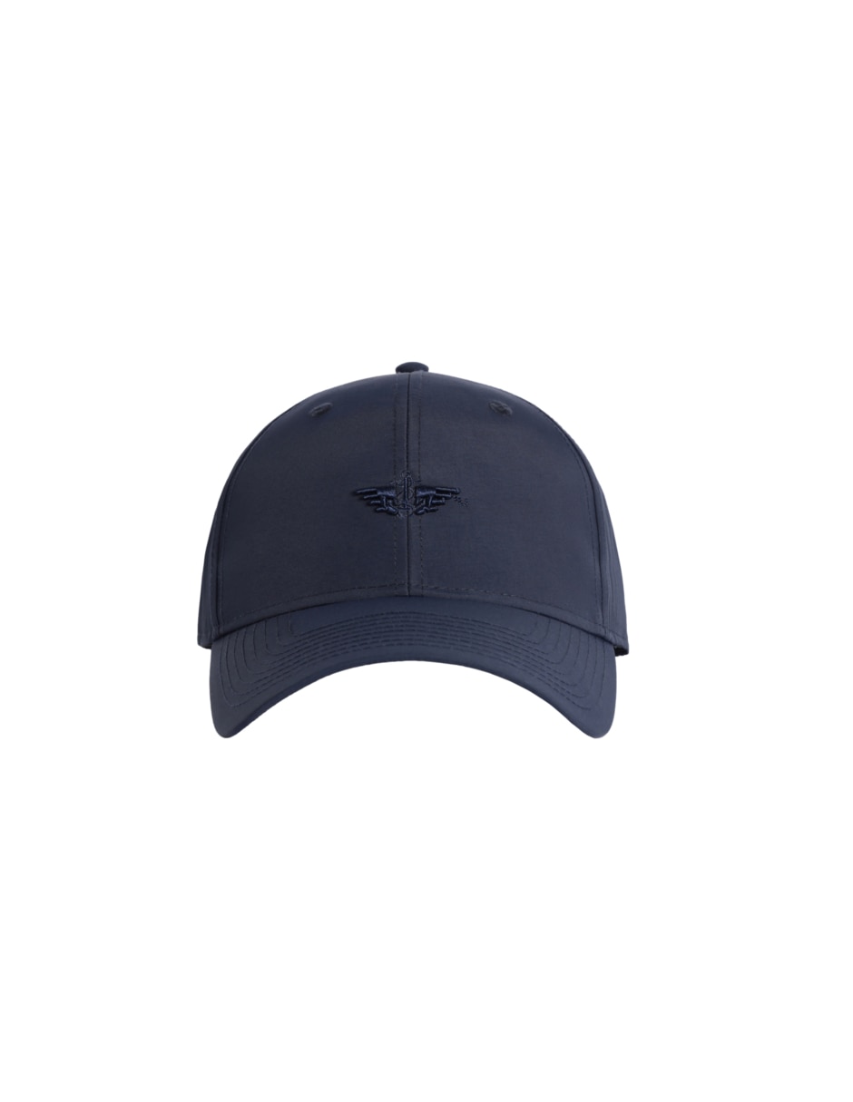 Gorra con visera curva hebilla para hombre