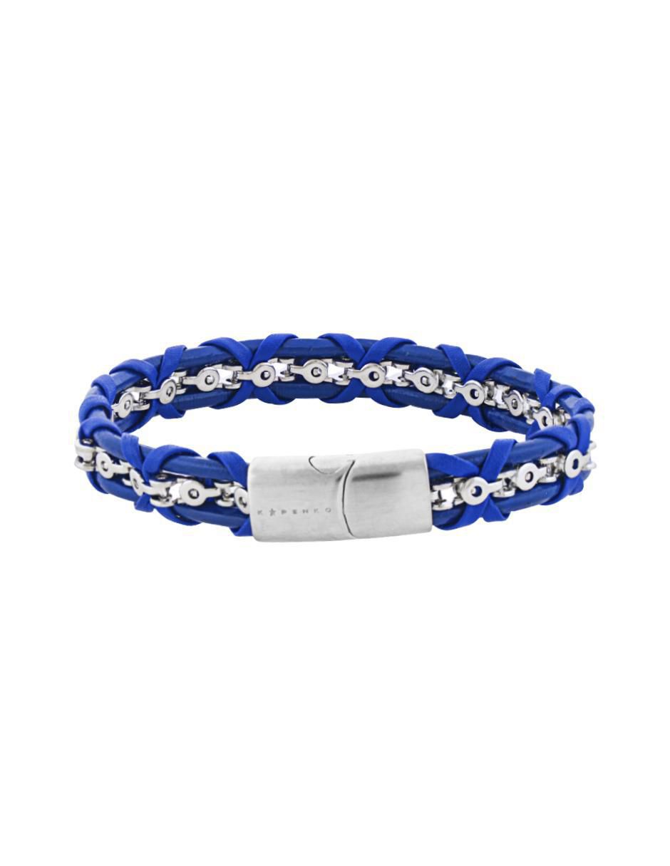 Pulsera Biker con acabado brillante 2