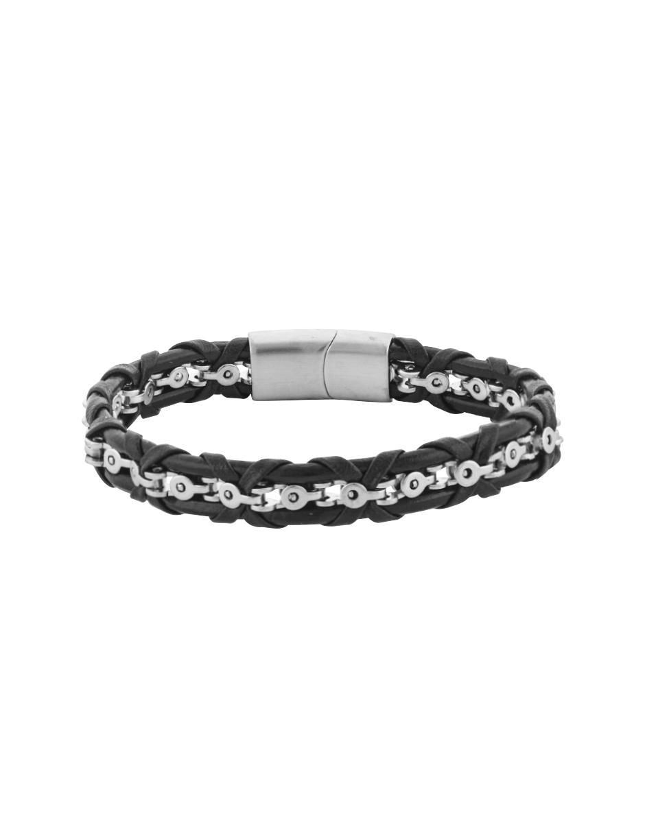 Pulsera Biker con acabado brillante Pulsera Biker con acabado brillante