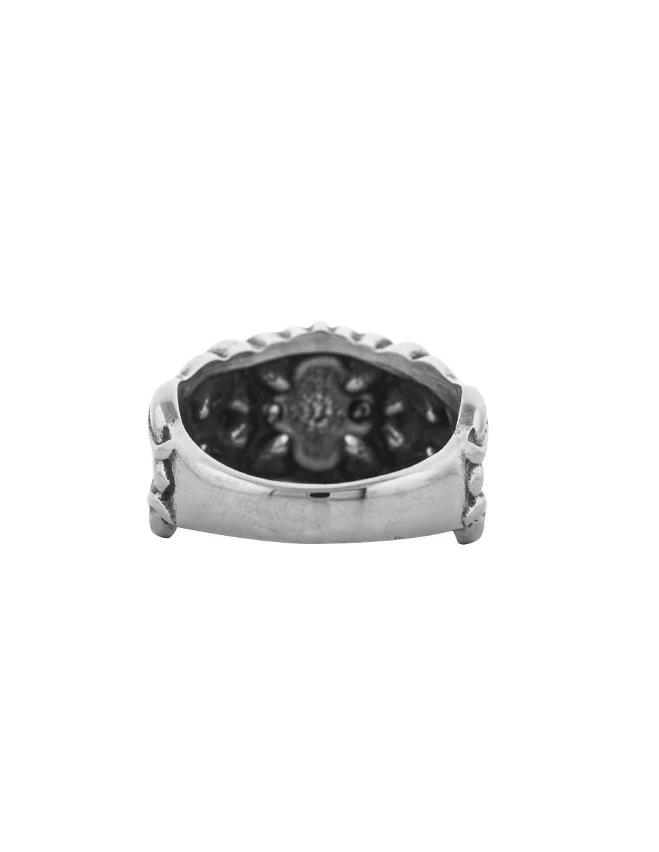 Anillo de cruz Emperador brillante 3
