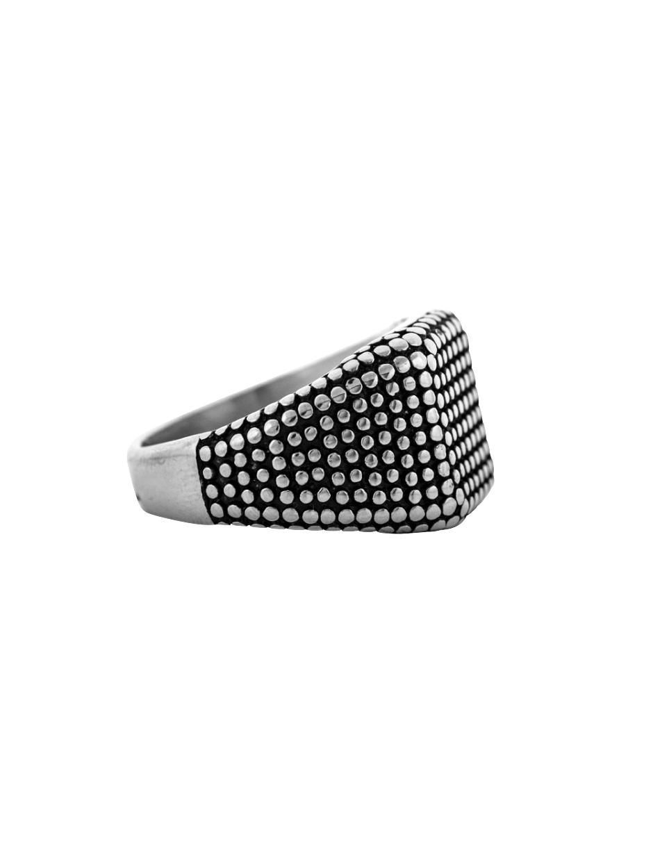 Anillo cuadrado Dragonstone brillante 3