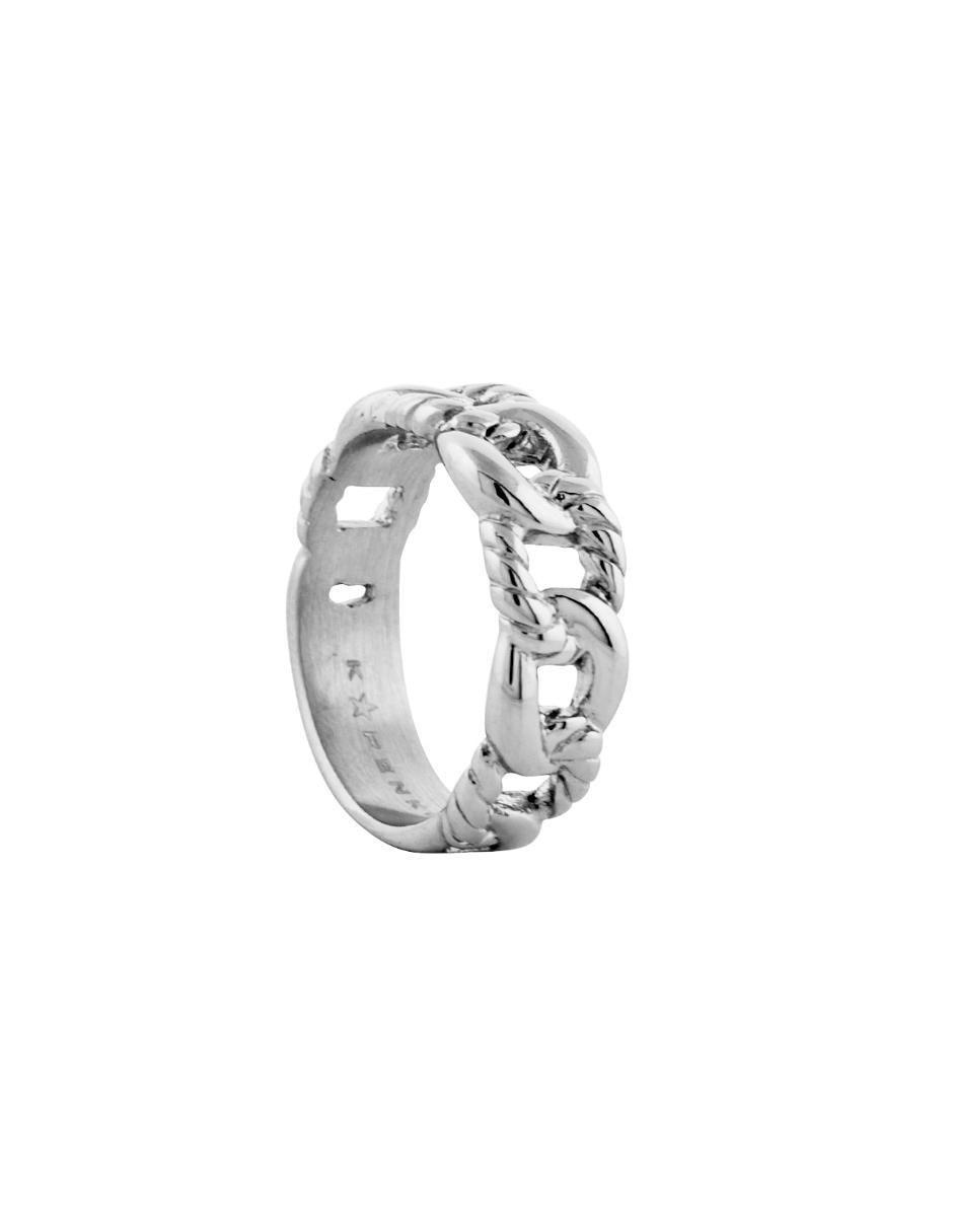Anillo de cadena Steel Chain brillante 3