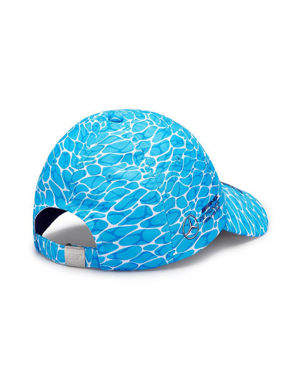 Gorra con visera curva George Russell GP Miami oficial 2023 Mercedes Benz AMG Petronas unisex 2