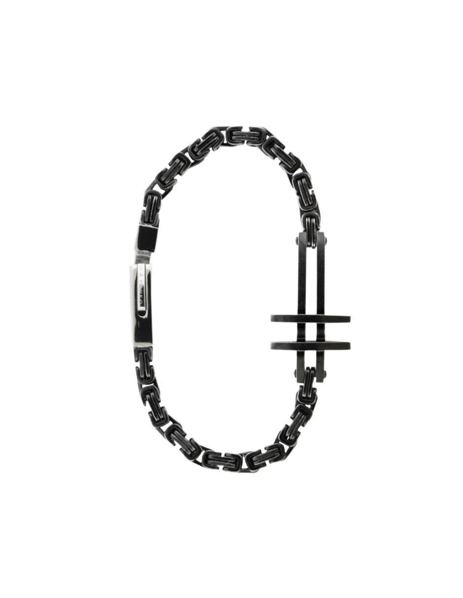 Pulsera Double Cross con acabado mate Pulsera Double Cross con acabado mate